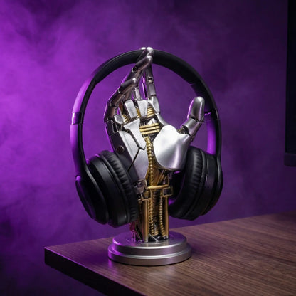 Cyberpunk Asura Vinyl Mechanical Hand Figurine - Collectible Figure Decor, Figurines for Adults, Decorative Home Ornament, Standalone Unit, Unisex Gaming Console Accessory, Game Controller Stand, Key Holder, Boyfriend Gift,Sohochic