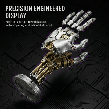 Cyberpunk Asura Vinyl Mechanical Hand Figurine - Collectible Figure Decor, Figurines for Adults, Decorative Home Ornament, Standalone Unit, Unisex Gaming Console Accessory, Game Controller Stand, Key Holder, Boyfriend Gift,Sohochic