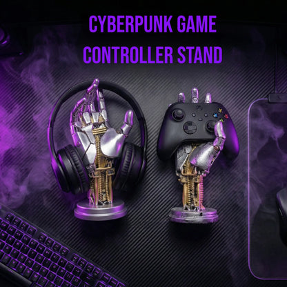 Cyberpunk Asura Vinyl Mechanical Hand Figurine - Collectible Figure Decor, Figurines for Adults, Decorative Home Ornament, Standalone Unit, Unisex Gaming Console Accessory, Game Controller Stand, Key Holder, Boyfriend Gift,Sohochic