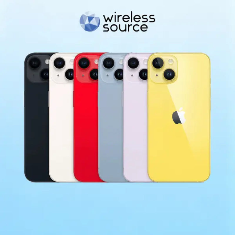 Refurbished iPhone 14 (Unlocked) - Acceptable Condition with 1-Year Warranty Model A2649